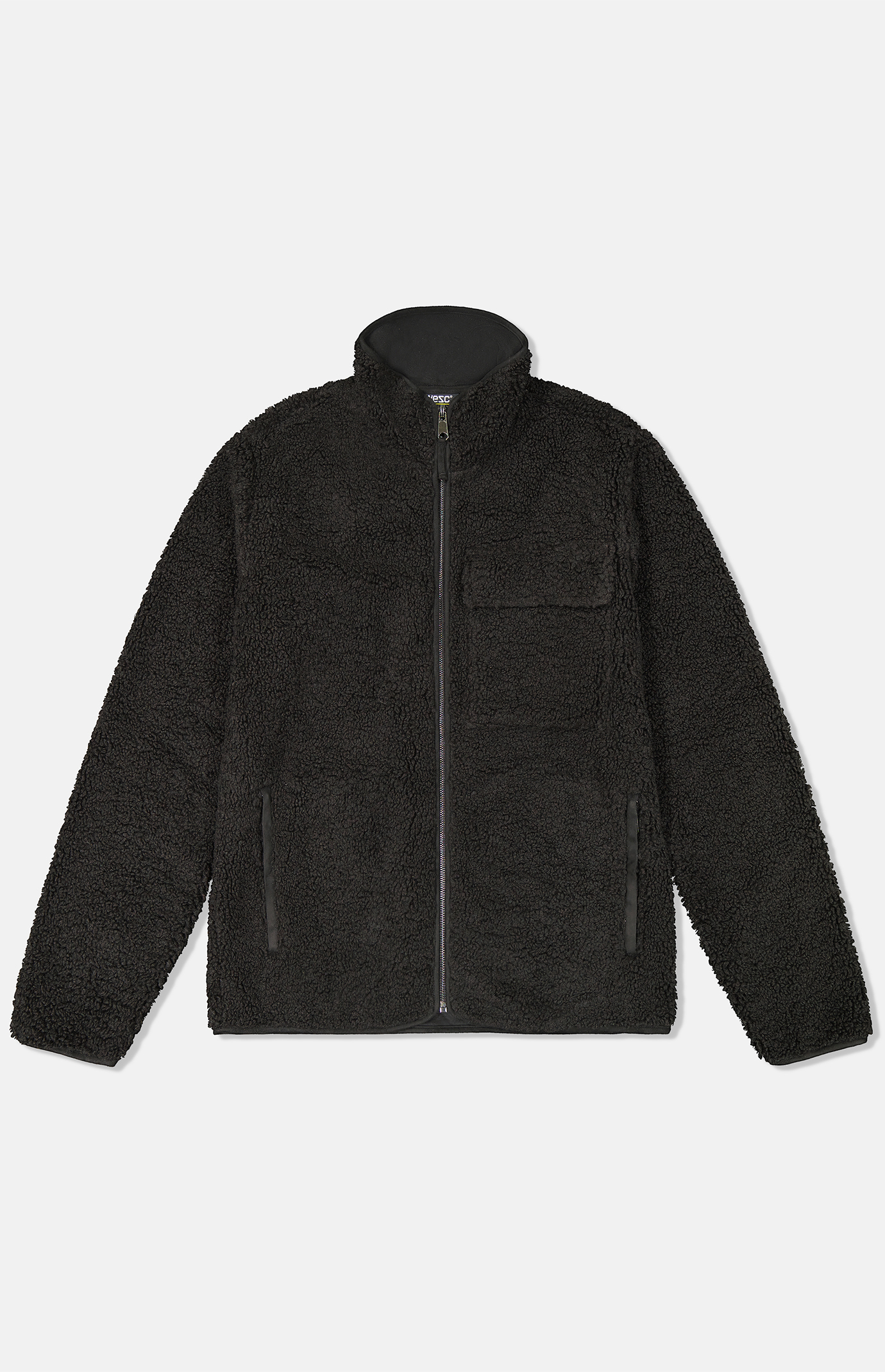 WeSC Moritz Black Faux Shearling Jacket | Pacsun