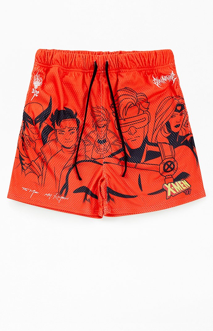RC Monogram-Print Cargo Shorts in Brown for Boys | Roberto