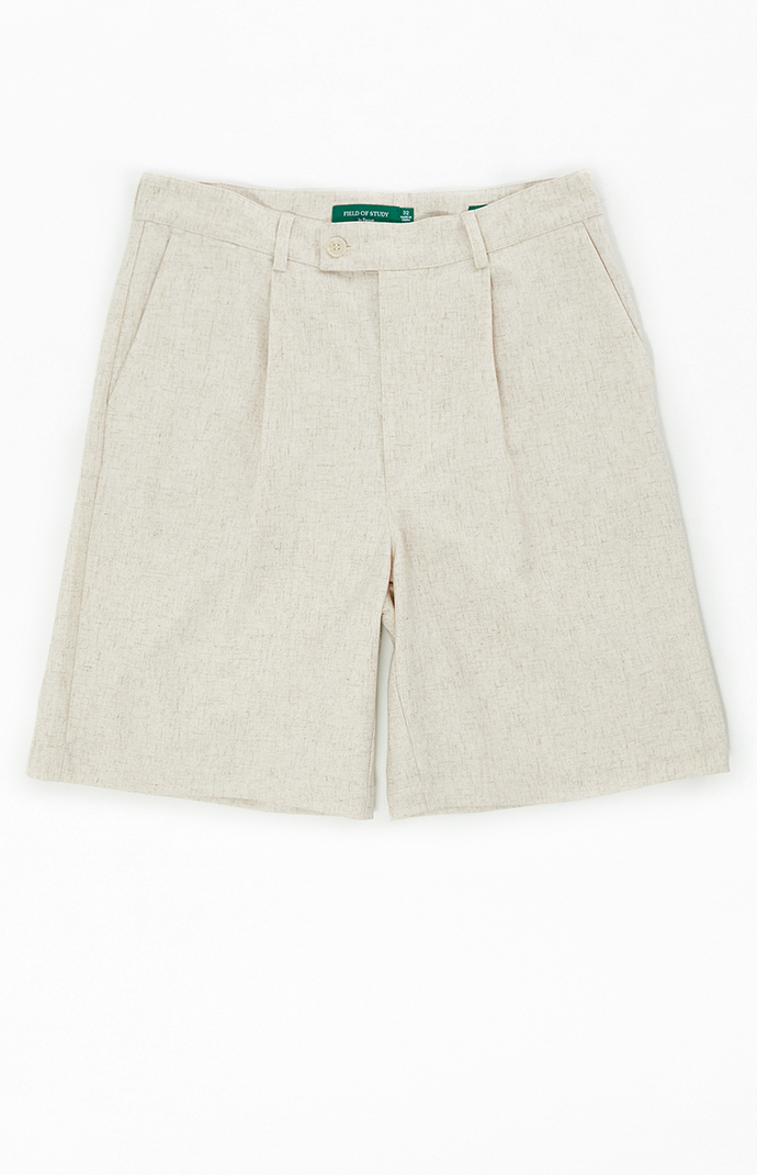 FIELD OF STUDY by Pacsun Linen Baggy Shorts | PacSun