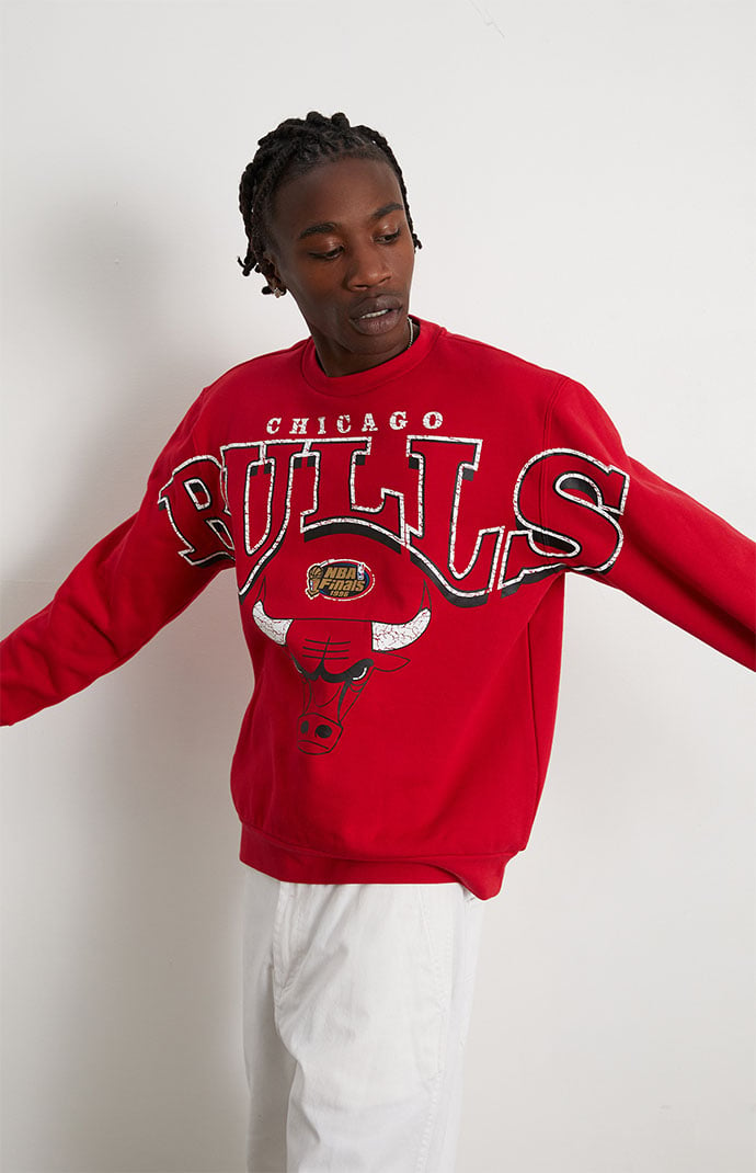 Mitchell & Ness NBA Chicago Bulls Crew Neck Sweatshirt