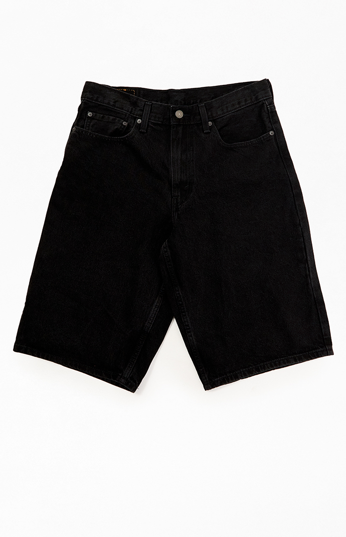 Levi's Men's 470 Baggy Shorts Black | Pacsun