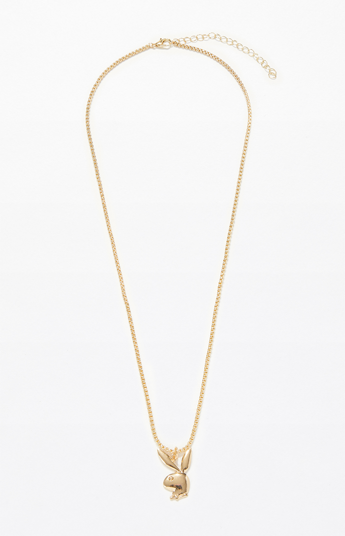 Playboy bunny chain gold shop