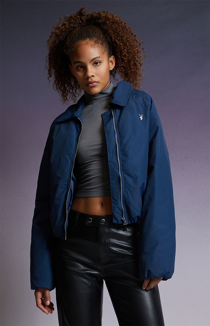Playboy varsity jacket pacsun on sale