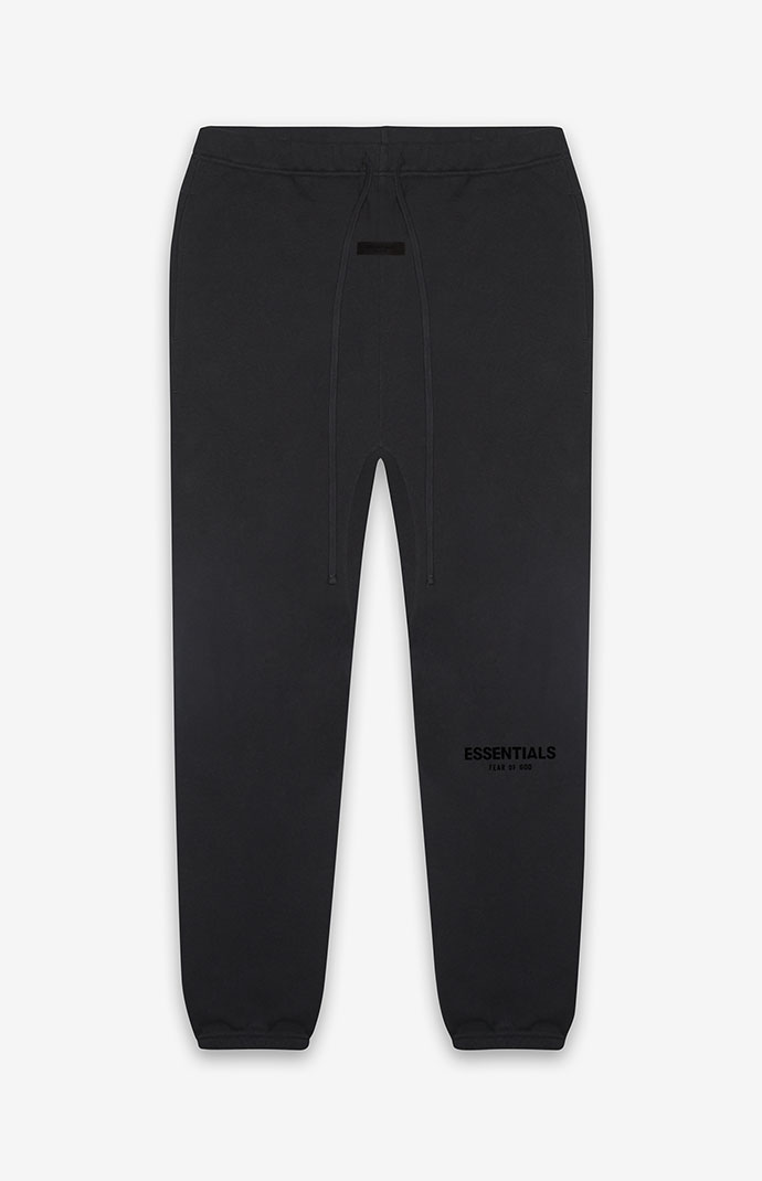 Fear of god essentials black sweatpants sale