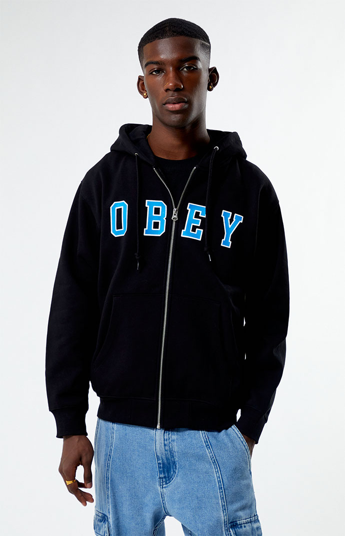 Obey zip up clearance