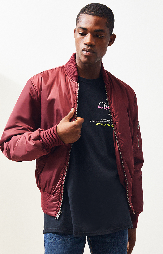 pacsun classic bomber jacket