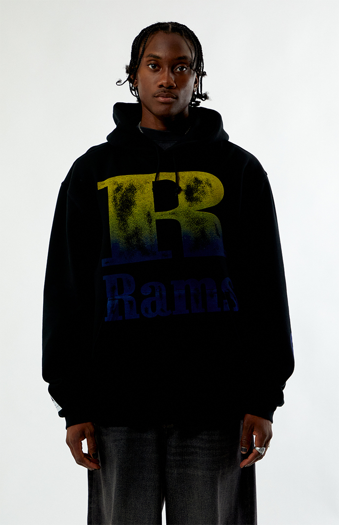 RIZE x clubaisa Hoodie パーカー　雷図 NFL x Aleali May LA Rams Hoodie | Pacsun