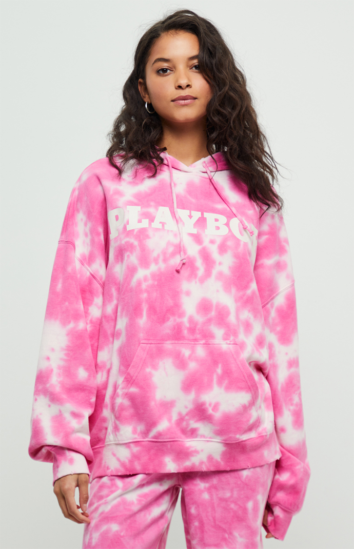 Pacsun playboy hoodie tie sale dye
