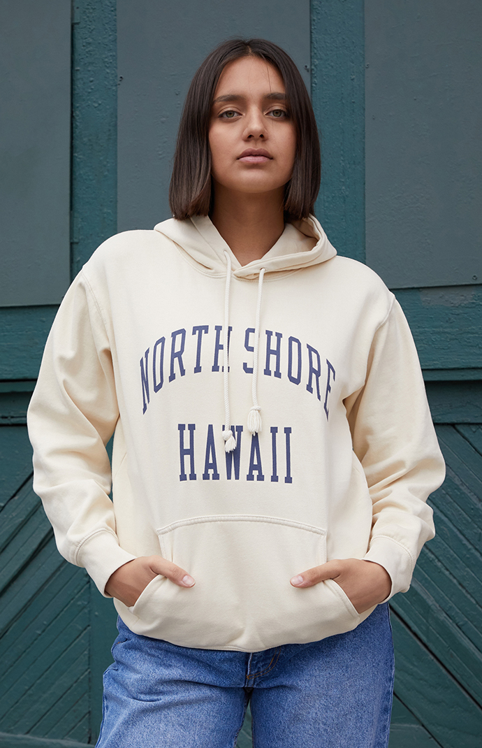 White hotsell hoodie pacsun