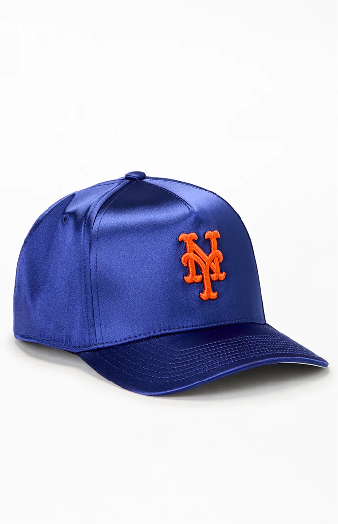 Mitchell & Ness Mets City Lights Satin Snapback Hat | Pacsun