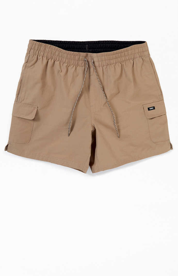 Vans gold nylon active shorts on sale