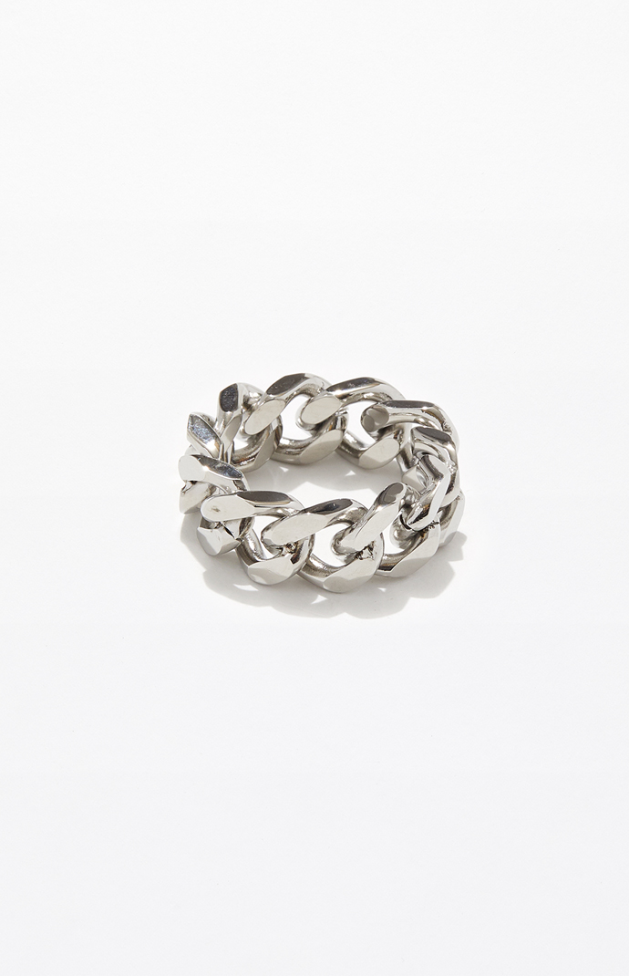 Silver Cuban Ring
