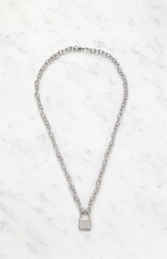 Chain Lock Necklace