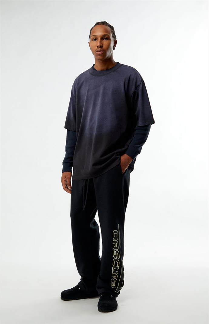 Pacsun Black Obscura Fleece Baggy Sweatpants | Pacsun