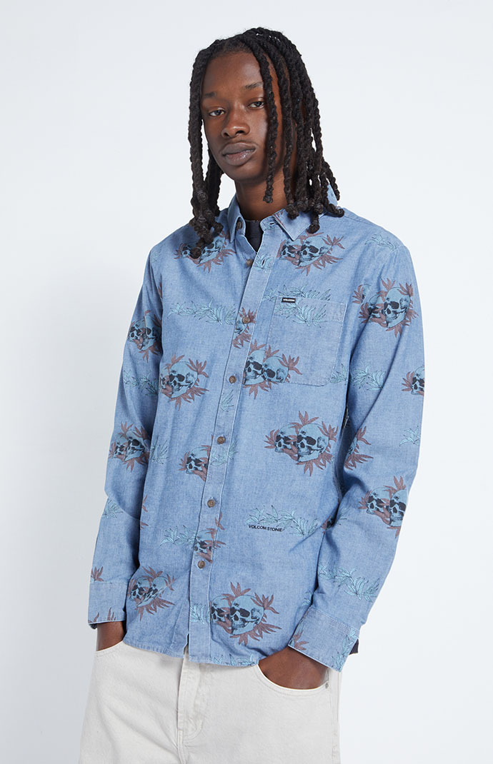 Volcom denim dress discount