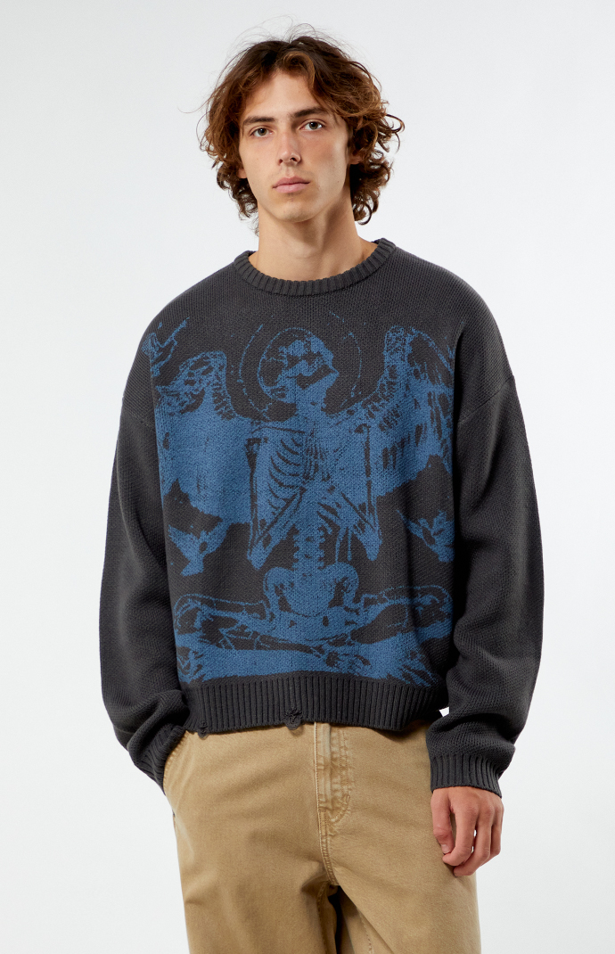 Pacsun Angel Cropped Sweater | PacSun