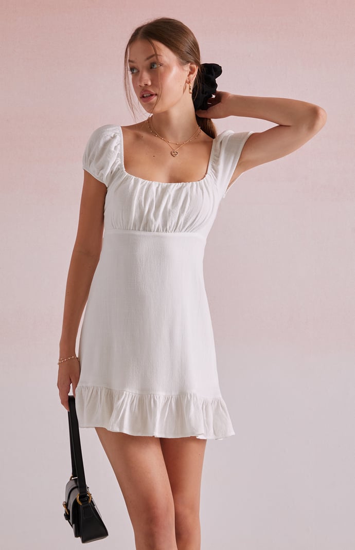 Beverly and Beck Camille Tie Back Mini Dress | Pacsun