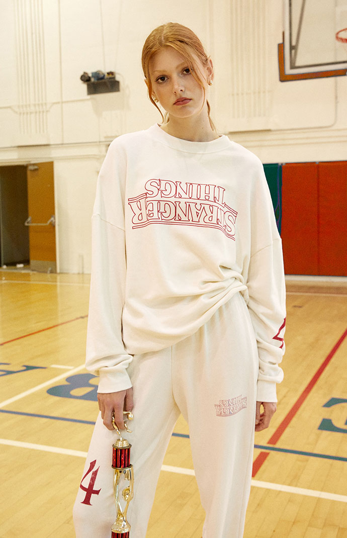 Stranger Things x PacSun Upside Down Crew Neck Sweatshirt | PacSun