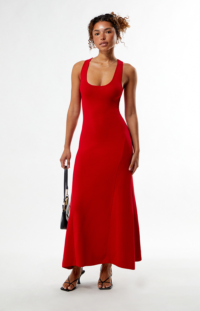 WEWOREWHAT Scoop Neck Midi Dress | Pacsun