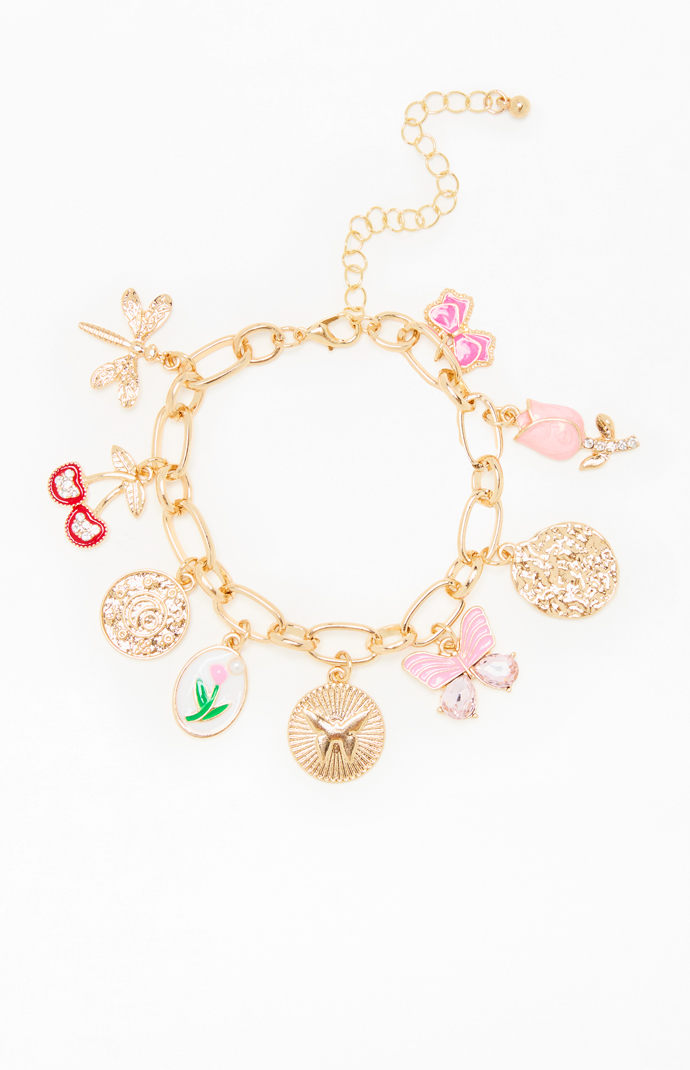 LA Hearts Anya Charm Bracelet | PacSun