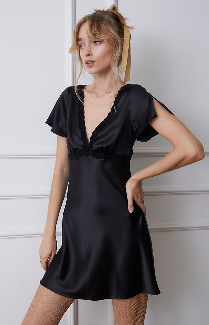 【新品】ハーリップトゥLace-Trimmed Satin Cami Dress 0870604230023NEW_00_001.jpg