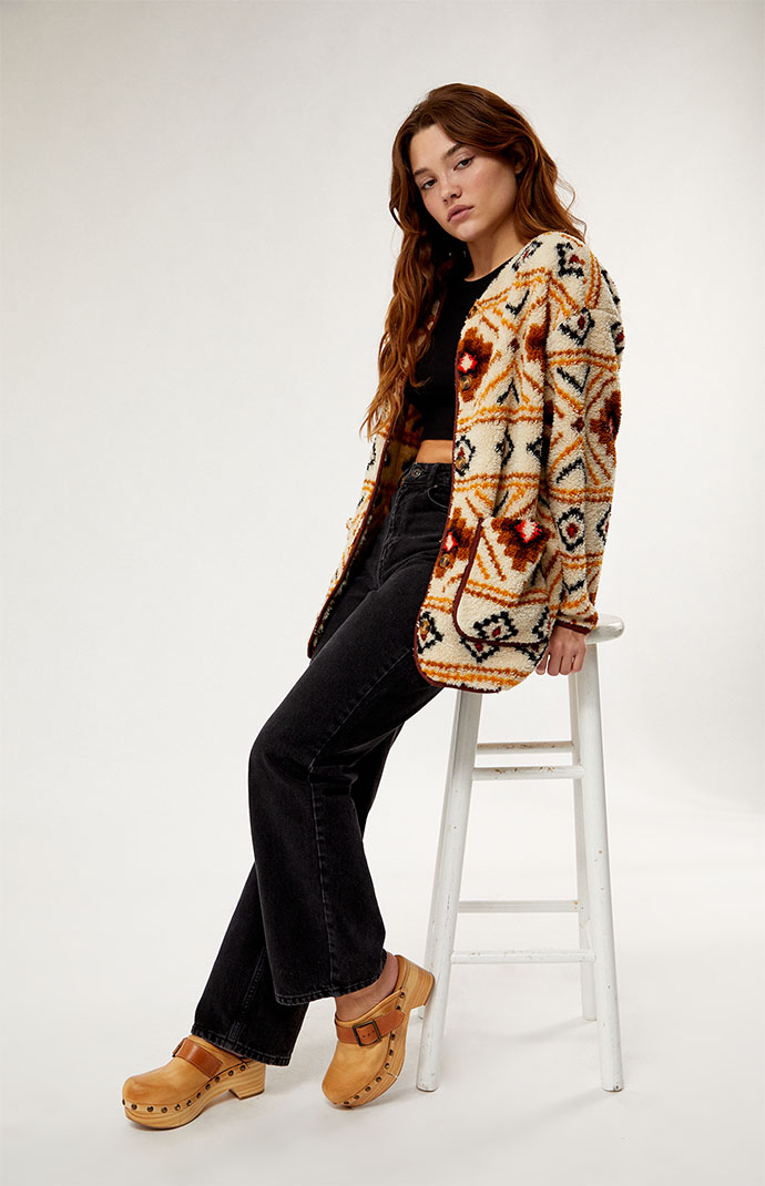 Billabong Fireside Cozy Buttoned Fleece Jacket | PacSun