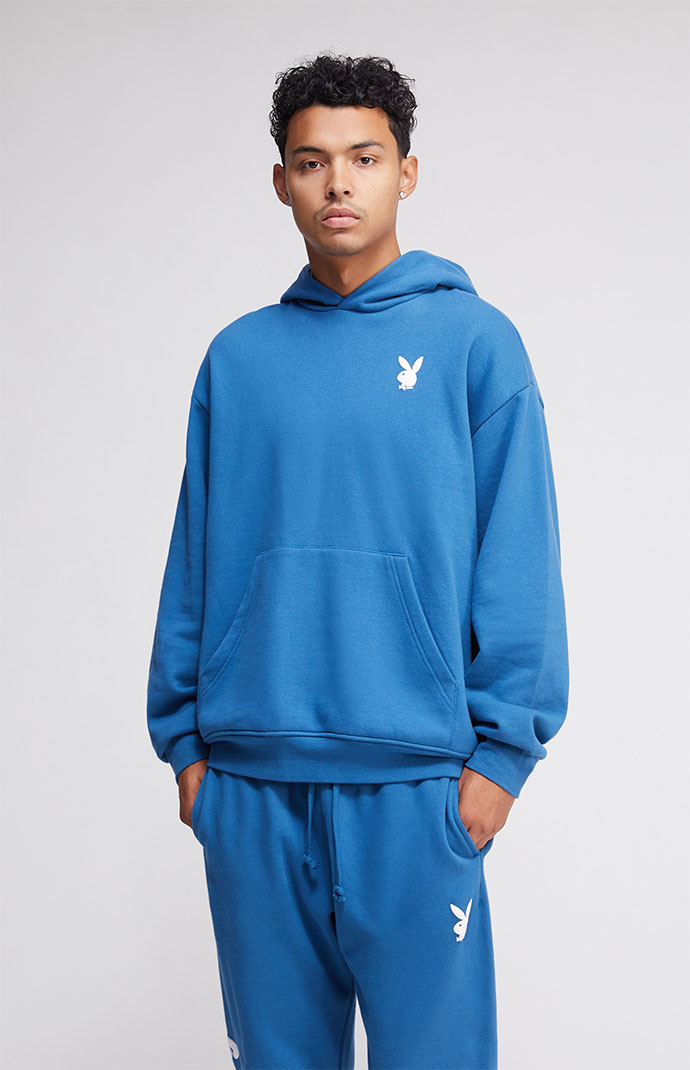 Playboy light on sale blue hoodie