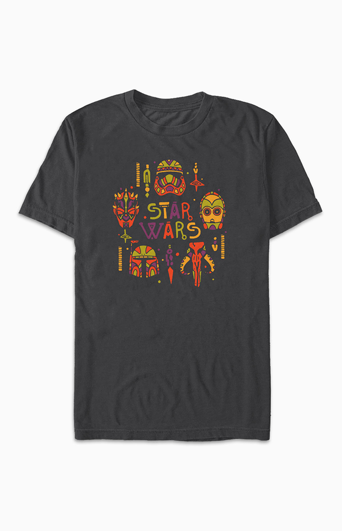 Star Wars Characters T Shirt PacSun