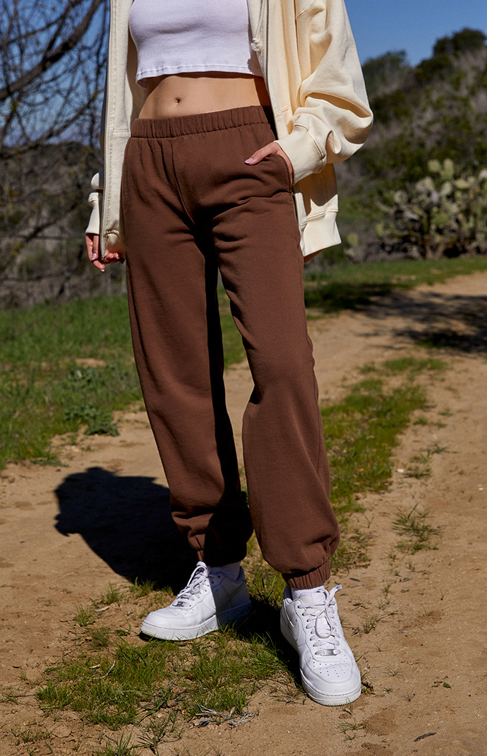 Womens Brown Rosa Sweatpants Brown, John Galt Pants