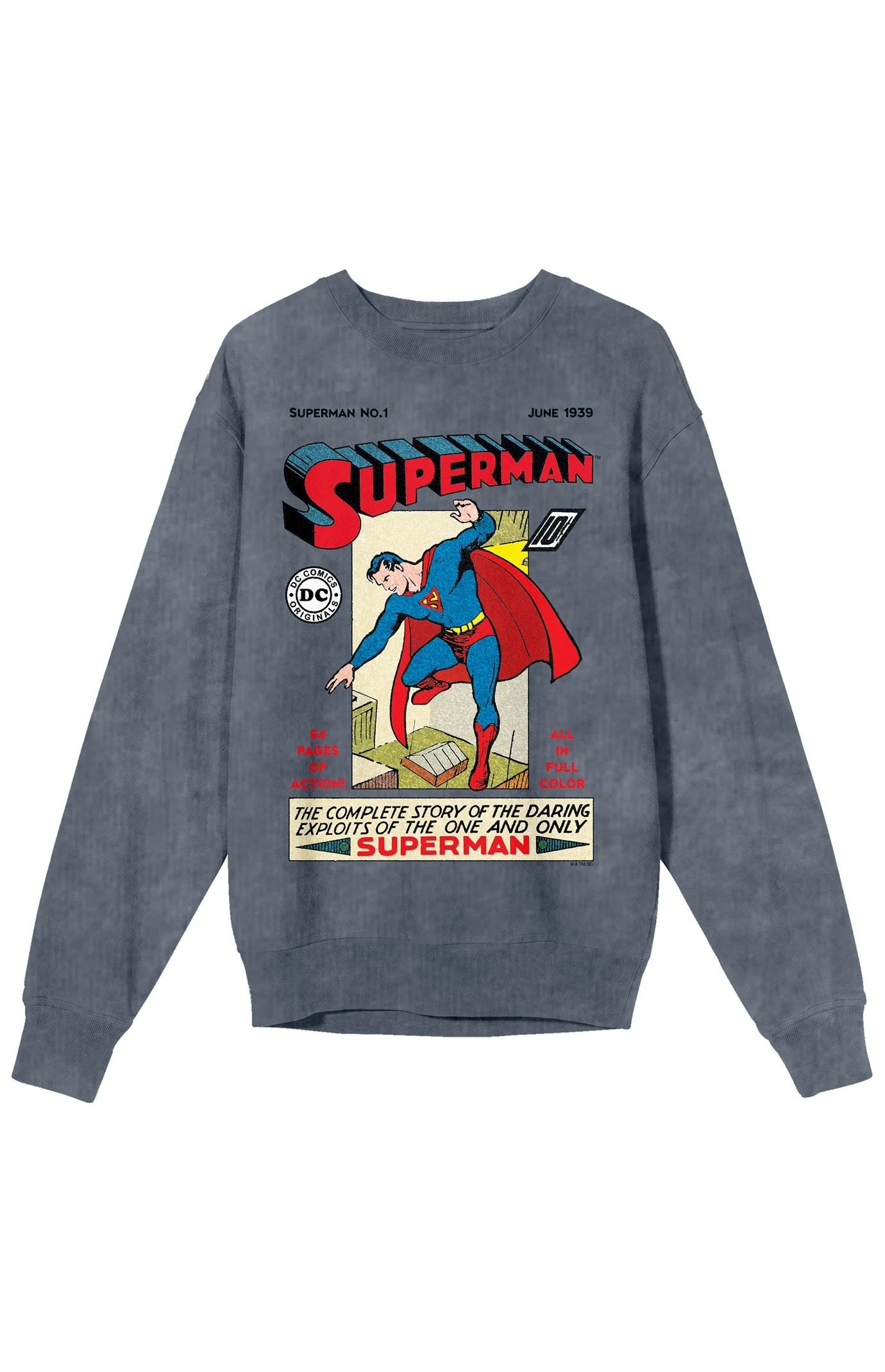 【superman】 SUPER SOUL スウェット Superman 90th Anniversary Crew Neck Sweatshirt | Pacsun