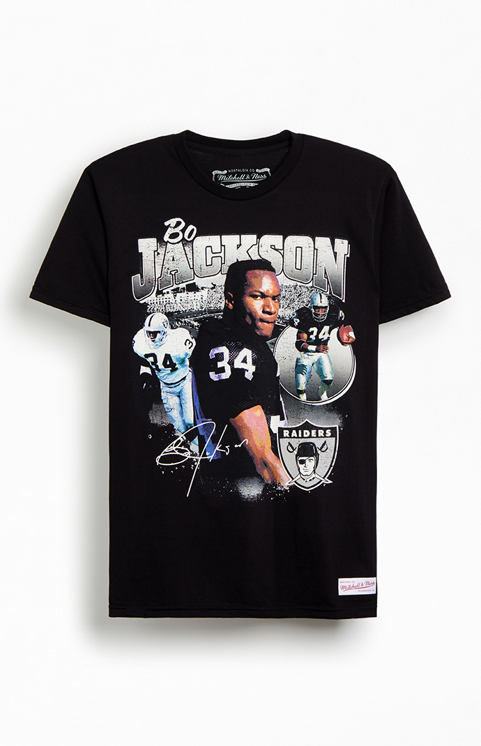 Mitchell & Ness Bo Jackson Raiders T-Shirt | PacSun