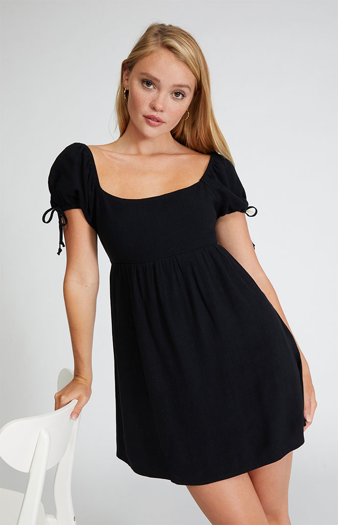 LA Hearts Open Back Babydoll Dress PacSun