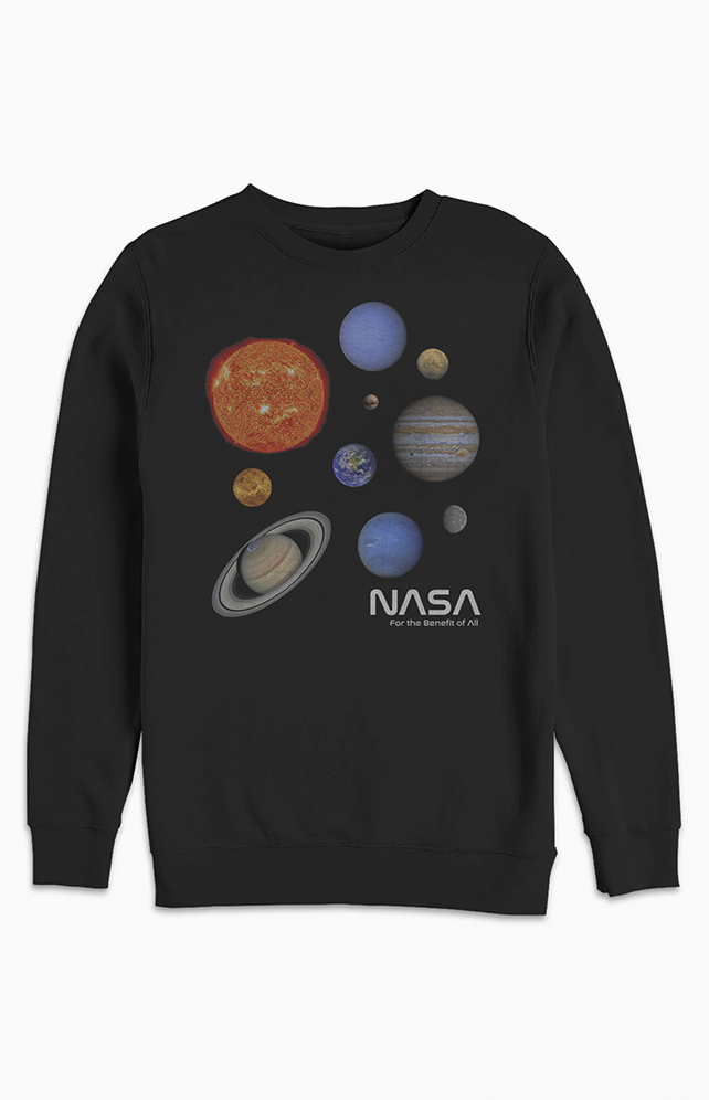 Nasa sweatshirt clearance pacsun