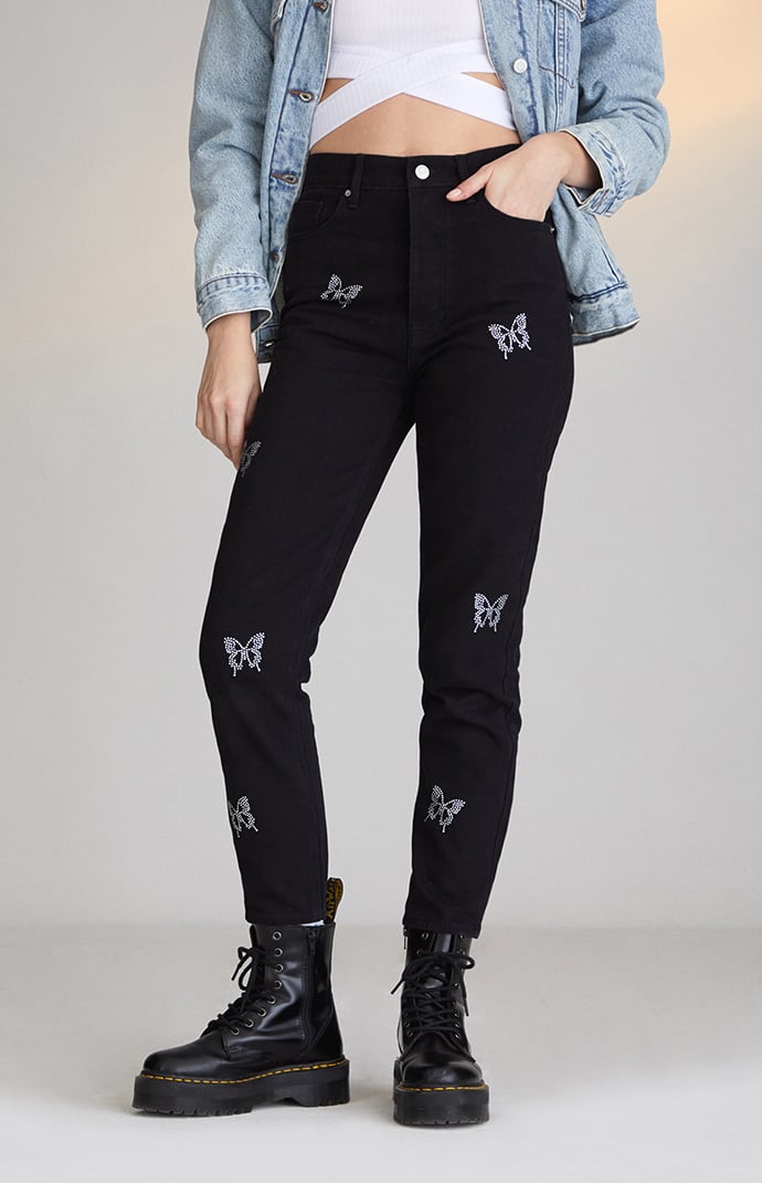 【GRAVER】21FW★ Sunshine Flower Smile Slim Tapered Denim GD112 SLOUCHY TAPERED | Washed 14 Oz Denim - Vivid Indigo