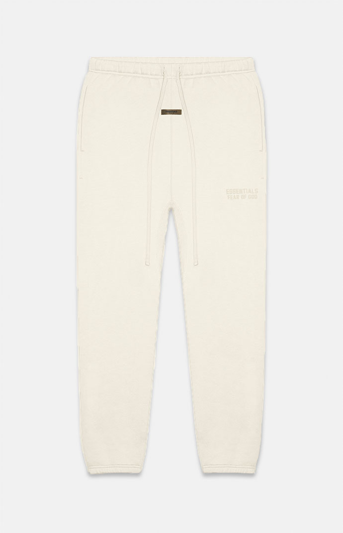 Fear of God Essentials Egg Shell Sweatpants PacSun