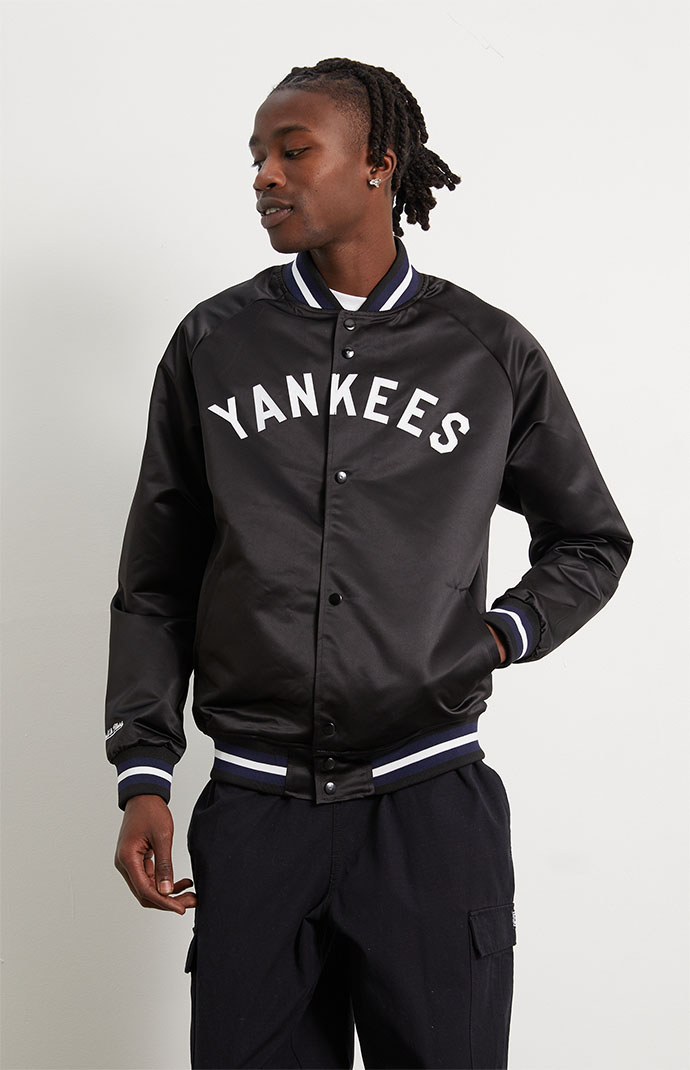 New York Yankees Mitchell & Ness Jacket, Yankees Jackets, Mitchell & Ness  MLB Bomber Jacket