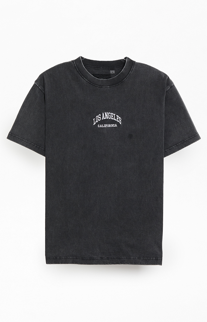 Pacsun Los Angeles Embroidered Premium Vintage Wash T-Shirt | Pacsun
