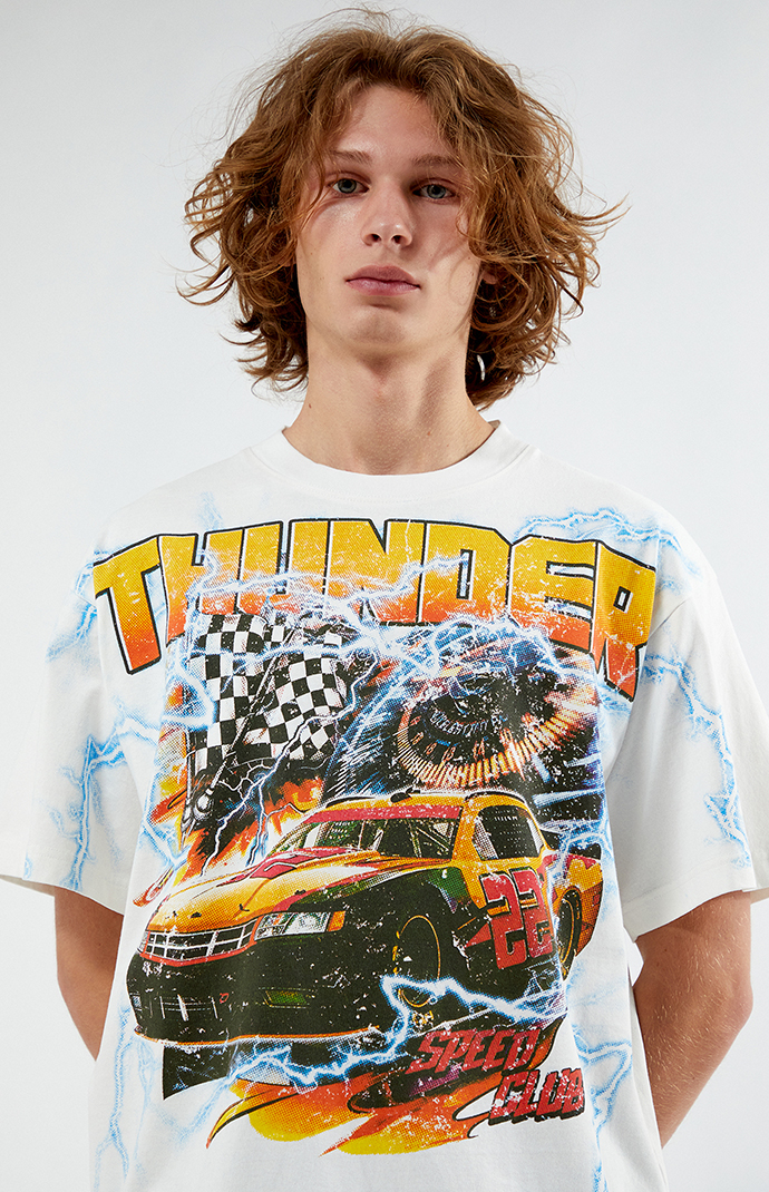 【特別送料無料！】 Oversized Speed Thunder PacSun T-Shirt PacSun | トップス