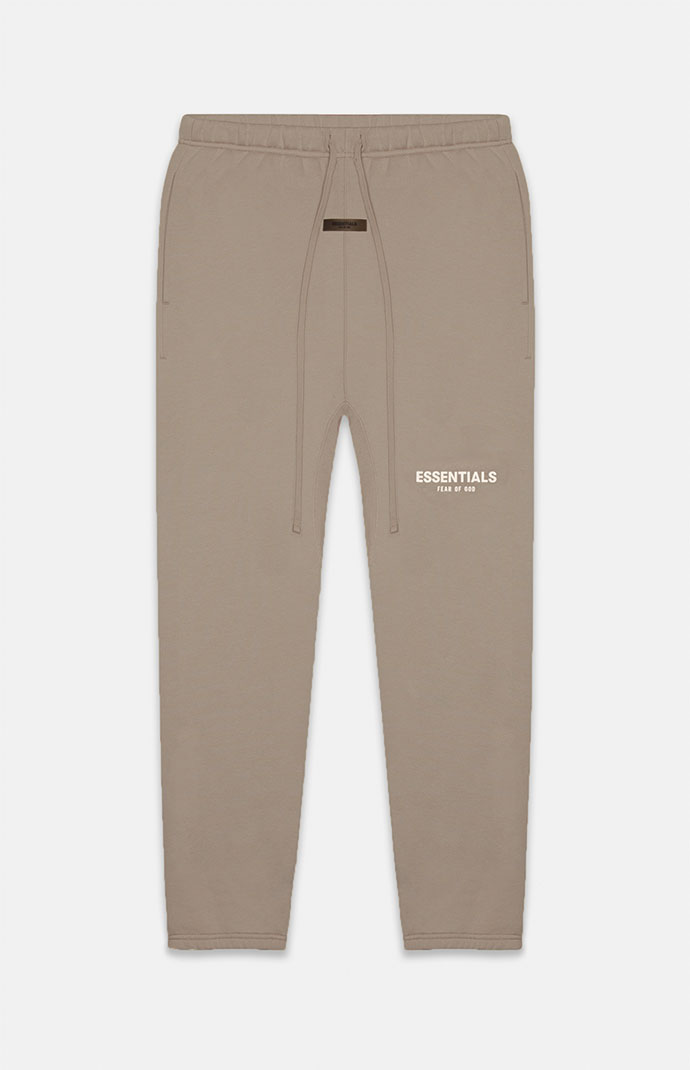 Essentials Fear Of God Desert Taupe Relaxed Sweatpants | PacSun