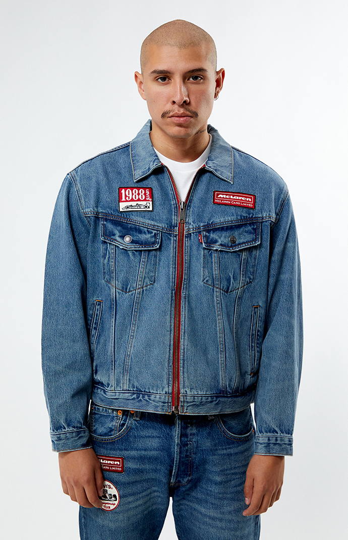 Levi's x McLaren Sporty Denim Trucker Jacket | PacSun