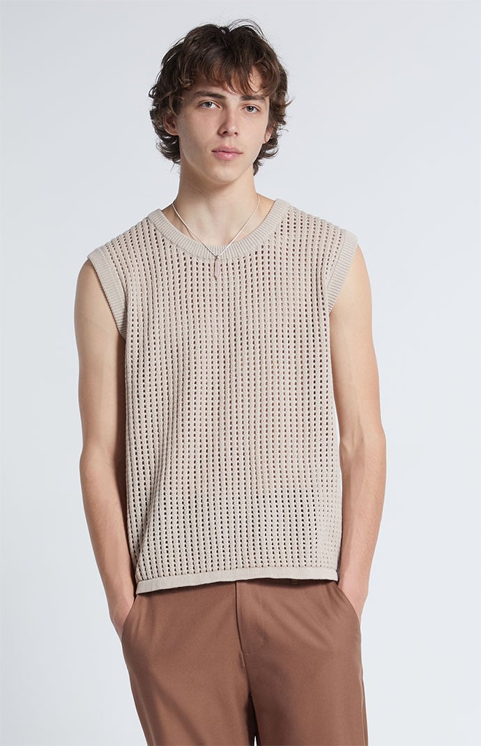 PacSun Open Knit Tank Top PacSun