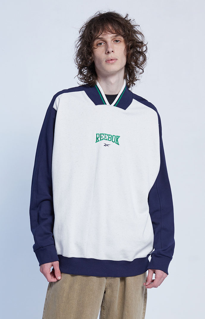 Reebok Classic Varsity V Neck Sweatshirt PacSun