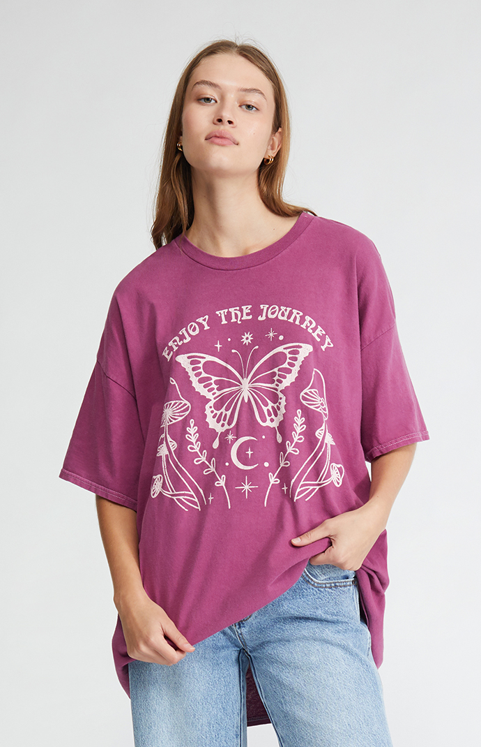 Golden Hour Enjoy The Journey Oversized T-Shirt | PacSun