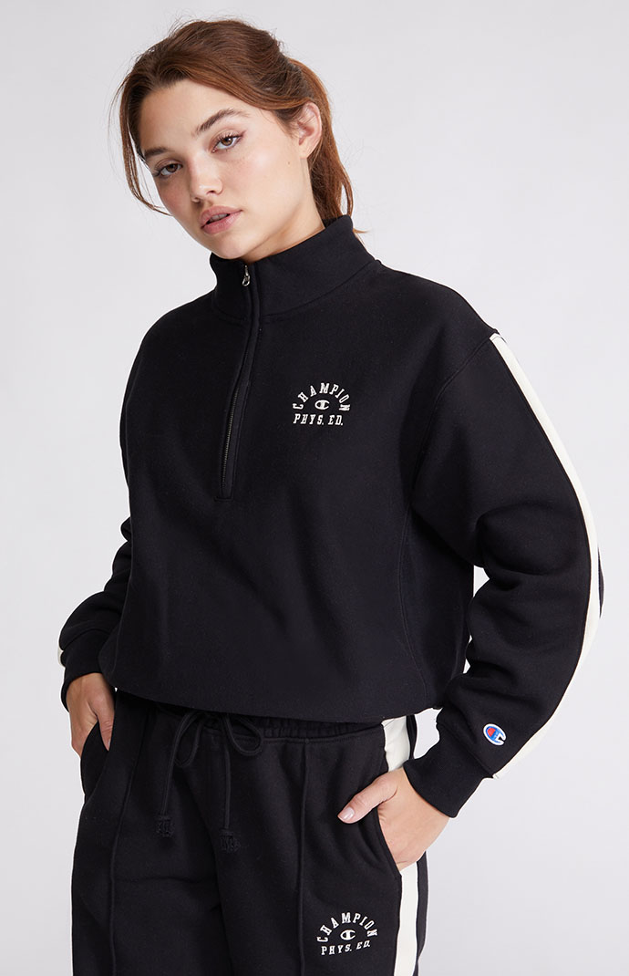 Champion Heritage Half Zip Track Sweatshirt PacSun