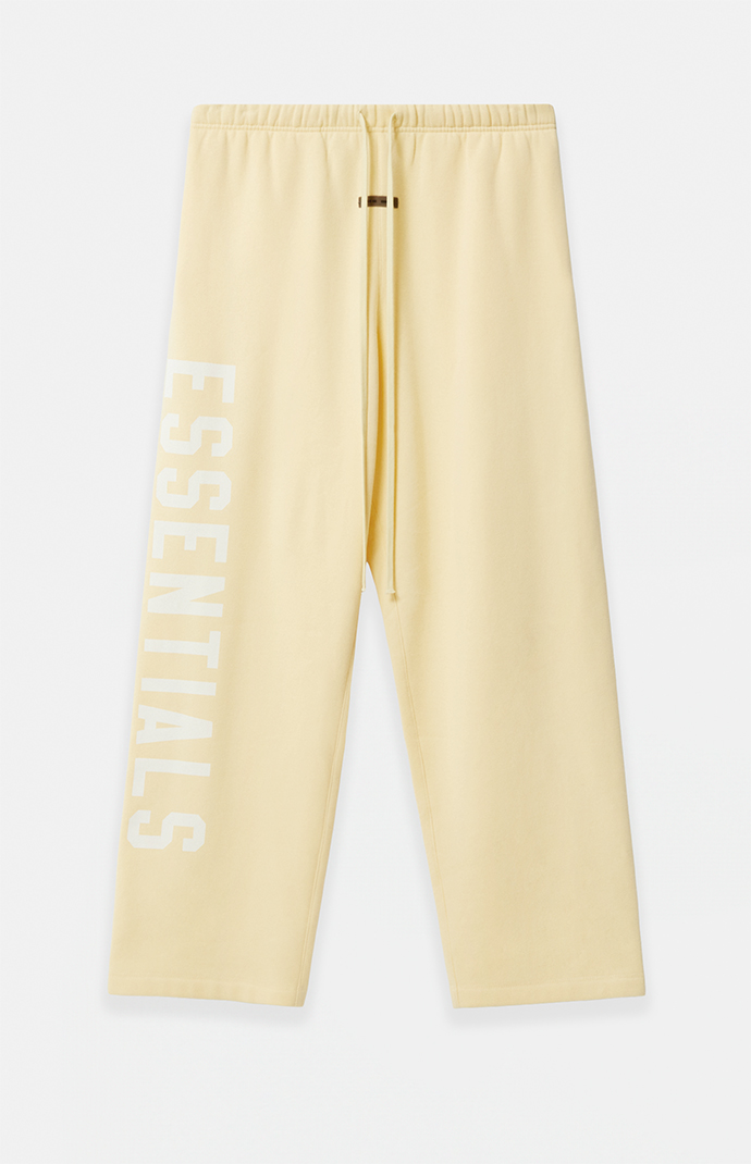 Fear of God ESSENTIALS Garden Yellow Lounge Fleece Baggy