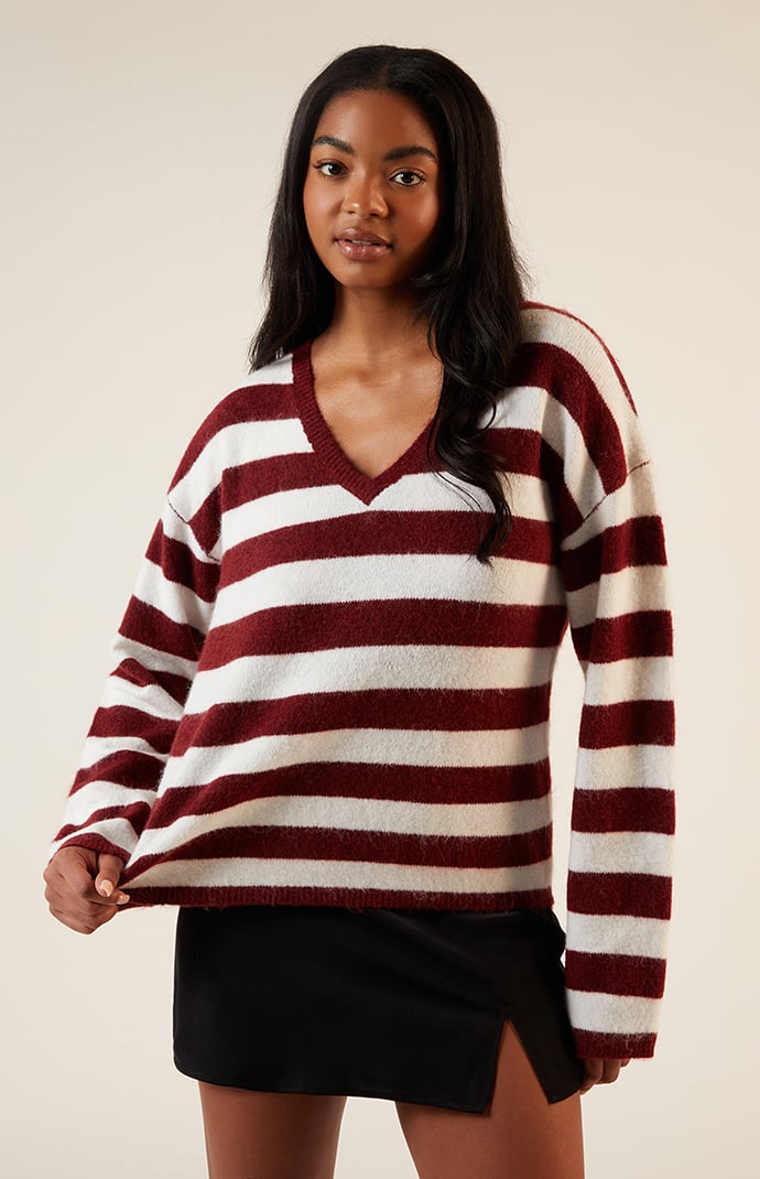 トップス SORIN Wool Blend Heart Cutting Sweater Heart Cut Out Sweater – BIRD BEE