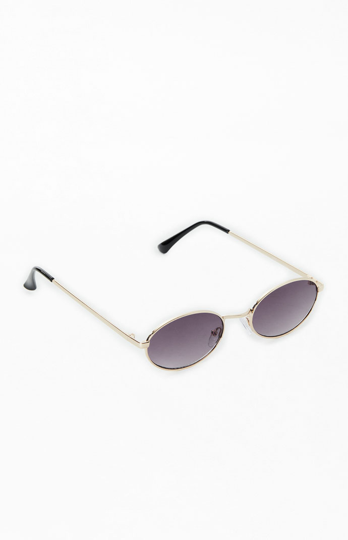 Playboy by pacsun hotsell metal oval sunglasses