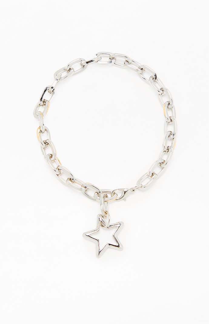 LA Hearts Star Chain Bracelet | PacSun