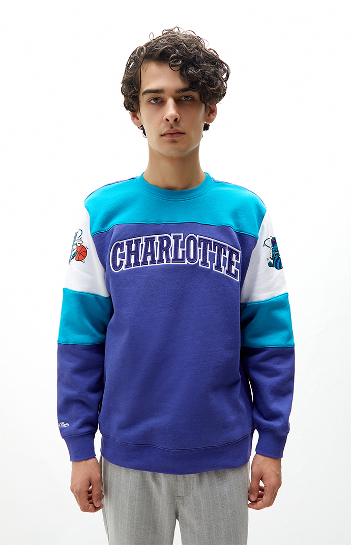 Mitchell & Ness Charlotte Hornets Crew Neck Sweatshirt