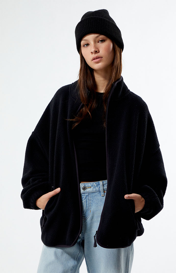 Pacsun Nature Full Zip Sherpa Fleece Jacket | Pacsun